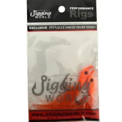 Jigging World Fluke Candy Teasers with Bucktail (2pk, Assorted Colors) - Your Premium Fishing Gear Store Rods Lines Baits Accessories^ Clearance