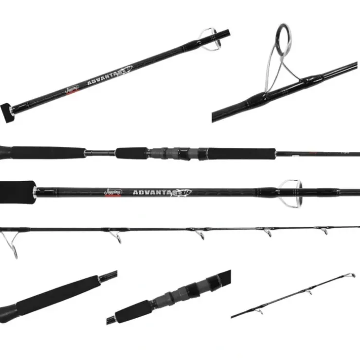 Jigging World Ghost Hunter Advantage Spinning Jigging Rods - Your Premium Fishing Gear Store Rods Lines Baits Accessories^ Cheap
