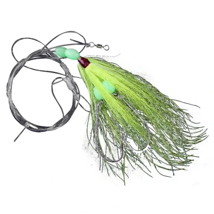 Jigging World Hi-Lo Bucktail Rigs - Your Premium Fishing Gear Store Rods Lines Baits Accessories^ Best Sale
