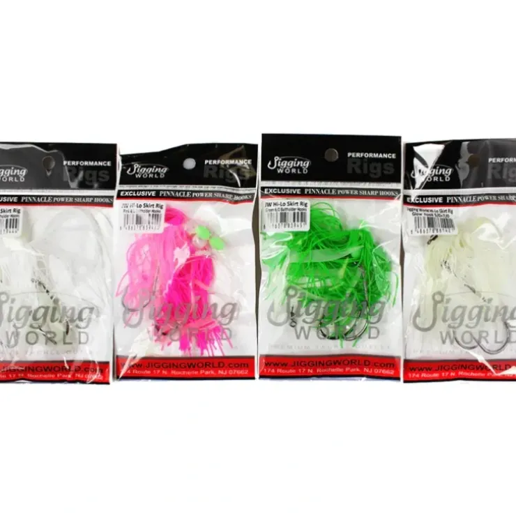 Jigging World Hi-Lo Silicone Skirt Rigs - Your Premium Fishing Gear Store Rods Lines Baits Accessories^ Outlet