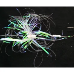 Jigging World Hi-Lo Weighted Grub Holder Hook Flash Rig, 7/0 - Your Premium Fishing Gear Store Rods Lines Baits Accessories^ New