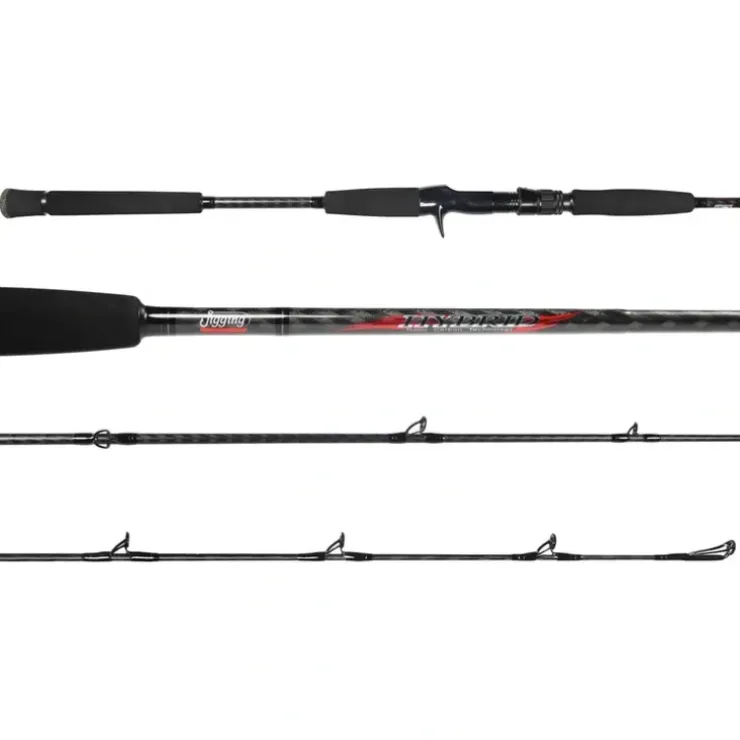 Jigging World Hybrid Nano Carbon Casting Fishing Rods - Your Premium Fishing Gear Store Rods Lines Baits Accessories^ Online