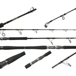 Jigging World JW-GHJ-450 Ghost Hunter 5'3" Spinning Jigging Rod - Your Premium Fishing Gear Store Rods Lines Baits Accessories^ Best