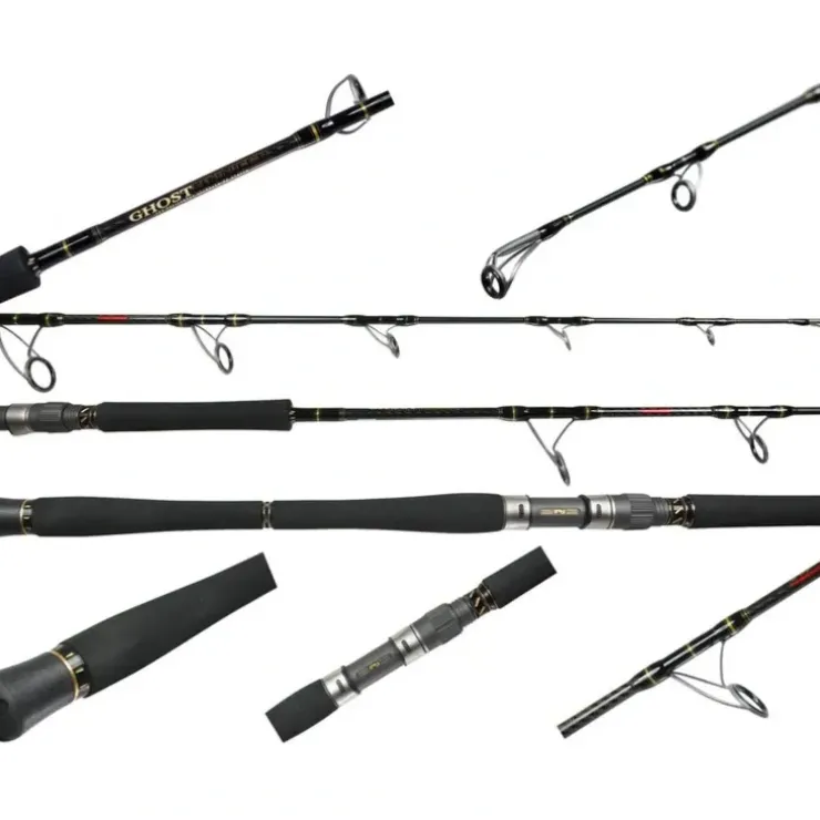 Jigging World JW-GHJ-450 Ghost Hunter 5'3" Spinning Jigging Rod - Your Premium Fishing Gear Store Rods Lines Baits Accessories^ Best