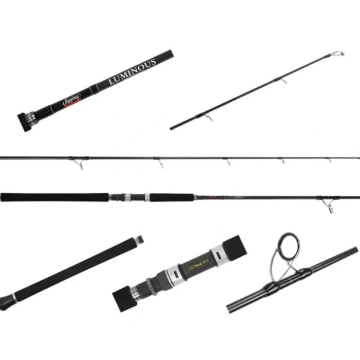 Jigging World Luminous Popping Spinning Rods - Your Premium Fishing Gear Store Rods Lines Baits Accessories^ Cheap