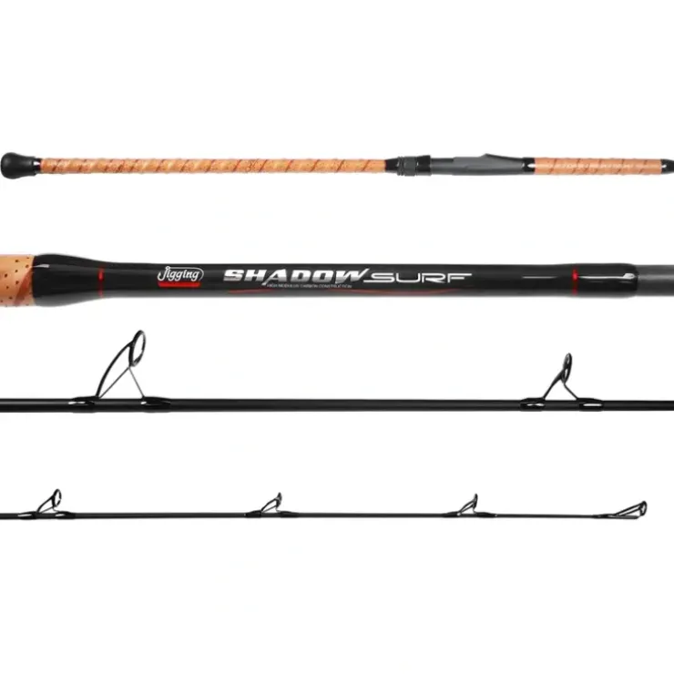 Jigging World Shadow 2-PC Surf Spinning Rod - Your Premium Fishing Gear Store Rods Lines Baits Accessories^ Best Sale