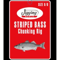 Jigging World Striper Chunking Fish Finder 8/0 In-Line Circle Baitholder - Your Premium Fishing Gear Store Rods Lines Baits Accessories^ Store