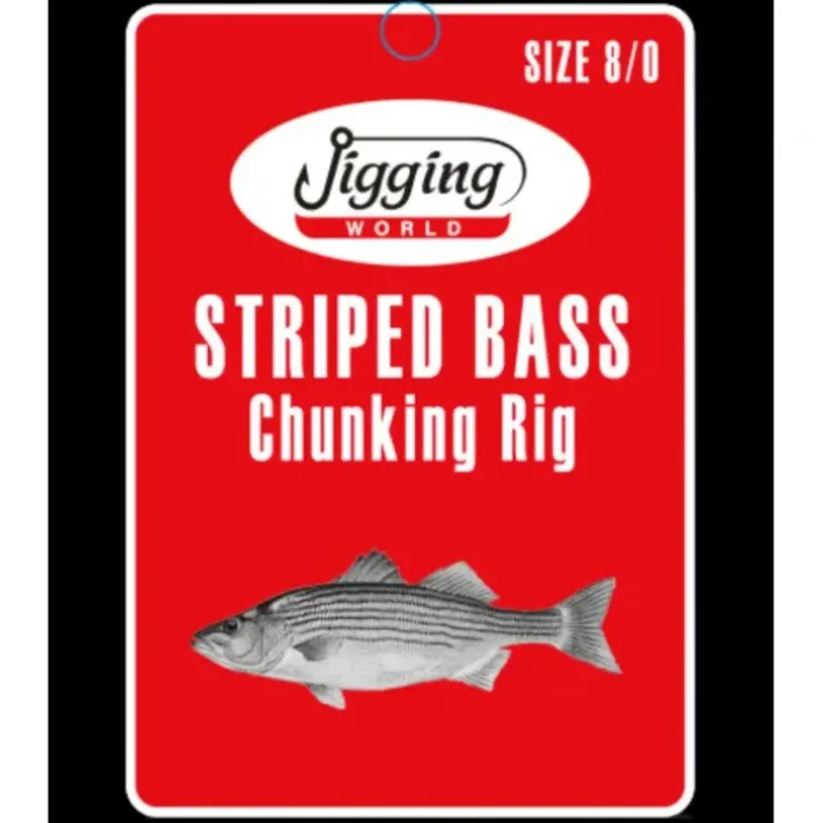 Jigging World Striper Chunking Fish Finder 8/0 In-Line Circle Baitholder - Your Premium Fishing Gear Store Rods Lines Baits Accessories^ Store