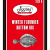 Jigging World Winter Flounder Bottom Rig Size 4 - Your Premium Fishing Gear Store Rods Lines Baits Accessories^ New