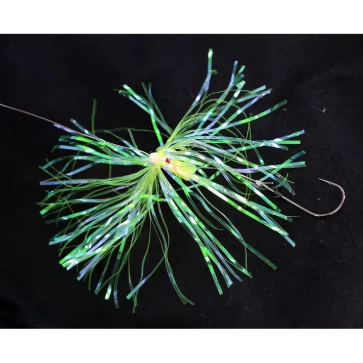 Jigging World Hi-Lo Grub Holder Hook Rig W/ Flash 4/0 - Your Premium Fishing Gear Store Rods Lines Baits Accessories^ Best Sale