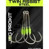 JYG Pro Fishing Twin Assist Hooks Steel- 4/0 - Your Premium Fishing Gear Store Rods Lines Baits Accessories^ Fashion