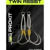 JYG Pro Fishing Twin Assist Hooks- 3/0 - Your Premium Fishing Gear Store Rods Lines Baits Accessories^ Hot