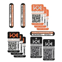 Karmik QR Code Decal 10-Pack - Your Premium Fishing Gear Store Rods Lines Baits Accessories^ Cheap
