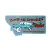 Keep On Truckin' Sticker - Grateful - Your Premium Fishing Gear Store Rods Lines Baits Accessories^ Store