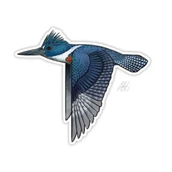 Kingfisher Sticker - Your Premium Fishing Gear Store Rods Lines Baits Accessories^ Online