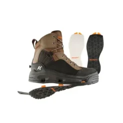 Korkers Buckskin Wading Boot Kling-On/Felt - Your Premium Fishing Gear Store Rods Lines Baits Accessories^ Outlet