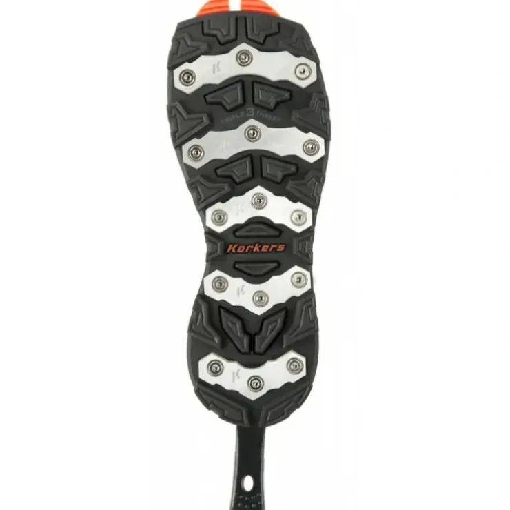 Korkers OmniTrax 3.0 Triple Threat Soles - Aluminum Bar - Your Premium Fishing Gear Store Rods Lines Baits Accessories^ Hot