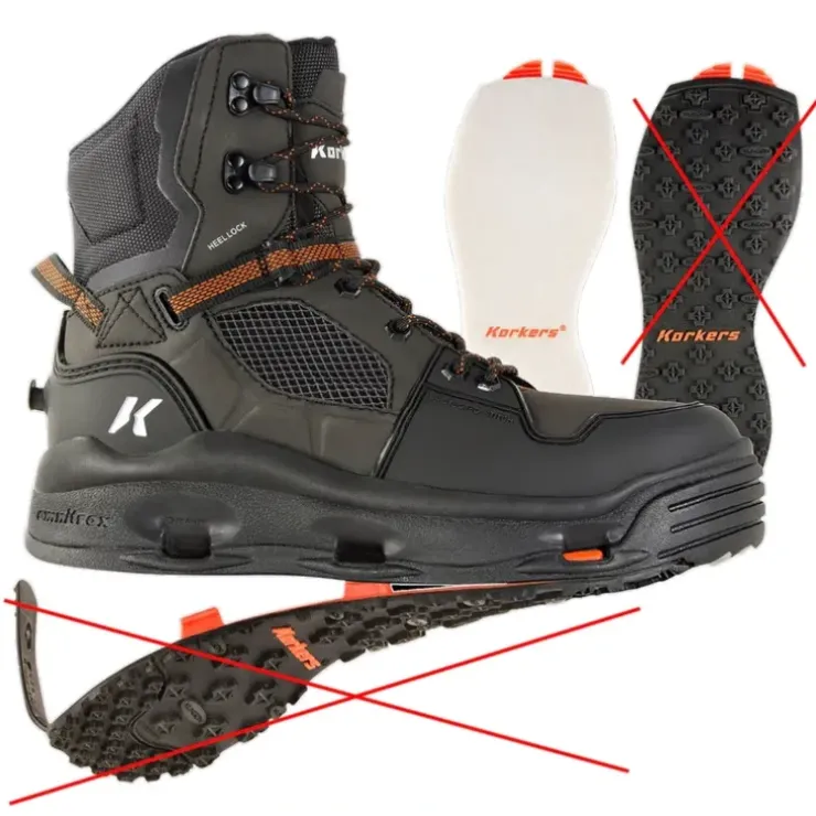 Korkers Terror Ridge Wading Boot Felt 10 - Your Premium Fishing Gear Store Rods Lines Baits Accessories^ Outlet