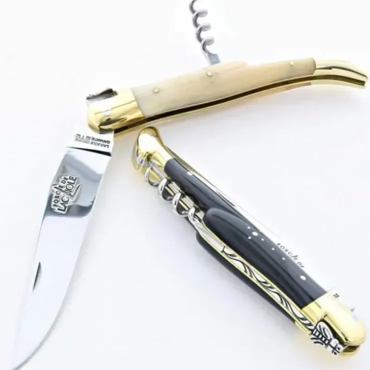 Laguiole Knife 12cm with Corkscrew - Your Premium Fishing Gear Store Rods Lines Baits Accessories^ Outlet