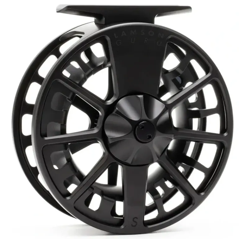 Lamson Guru S-Series Reel Blackout - Your Premium Fishing Gear Store Rods Lines Baits Accessories* Fishing Line