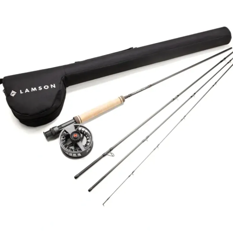 Lamson Liquid Fly Rod Reel & Line Outfit 9ft 5wt 905-4 - Your Premium Fishing Gear Store Rods Lines Baits Accessories* Fishing Line