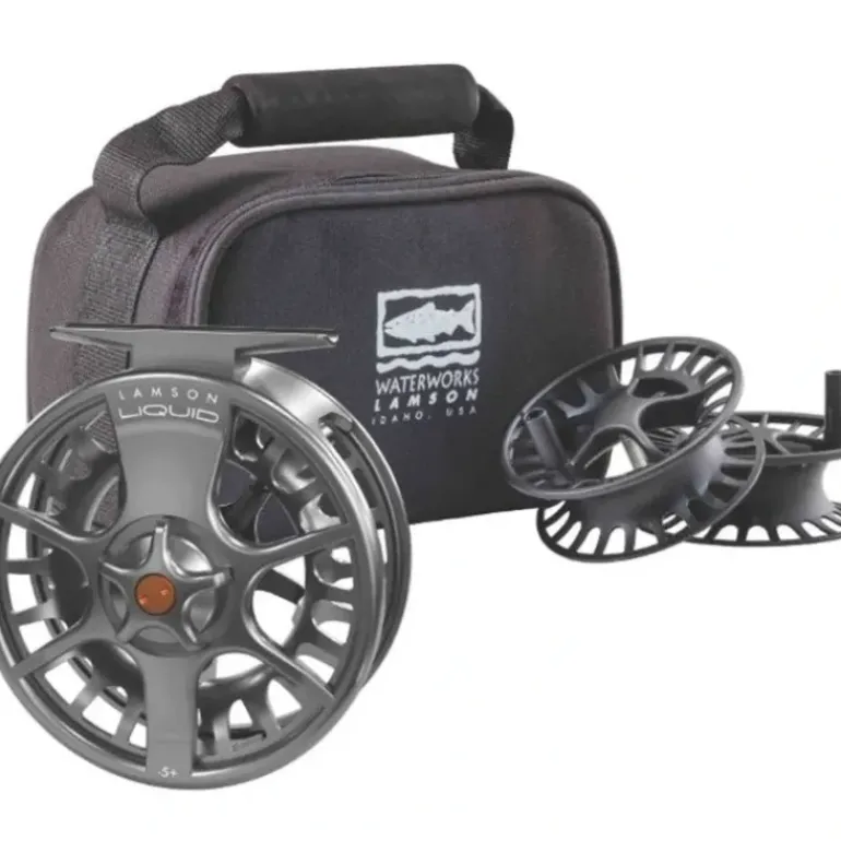 Lamson Liquid 3-Pack Reel - Your Premium Fishing Gear Store Rods Lines Baits Accessories* Fly Fishing