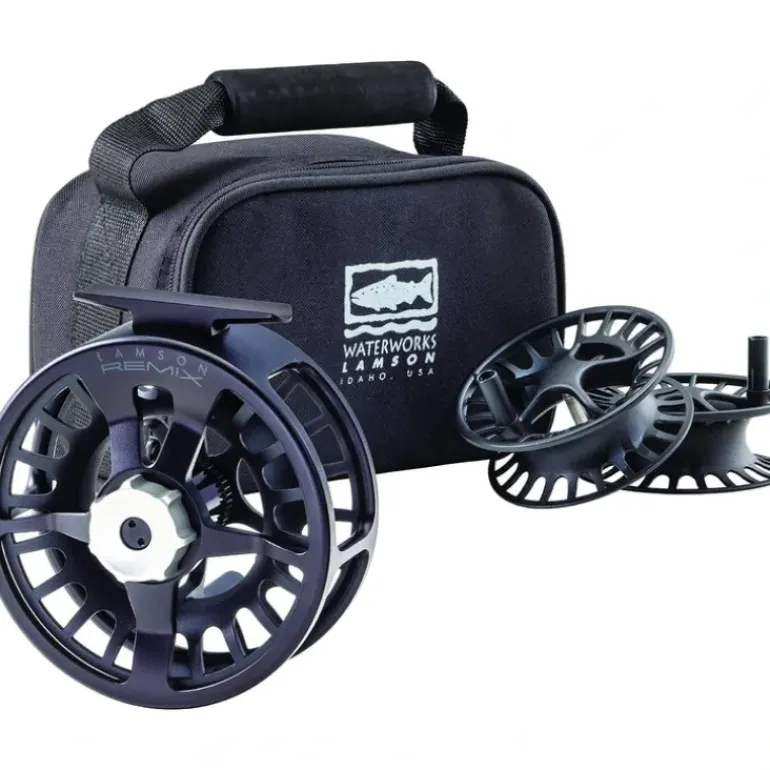 Lamson Remix HD 3-Pack Fly Reel - Your Premium Fishing Gear Store Rods Lines Baits Accessories* Fishing Line