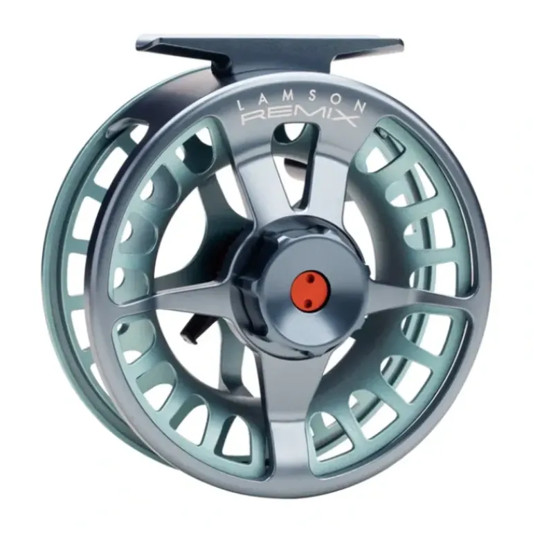 Lamson Remix Reel - Glacier - Your Premium Fishing Gear Store Rods Lines Baits Accessories* Fishing Line