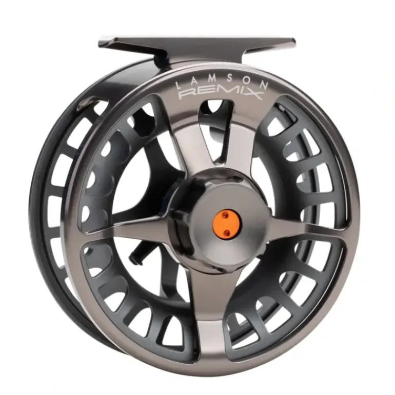 Lamson Remix Reel - Smoke - Your Premium Fishing Gear Store Rods Lines Baits Accessories* Fishing Line