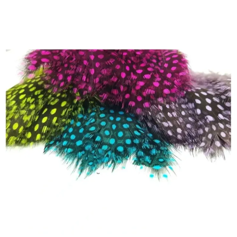 Large Dot Guinea Hackle - Your Premium Fishing Gear Store Rods Lines Baits Accessories* Fly Fishing