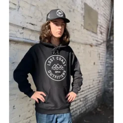 LCO Badge Hoody - Black - Your Premium Fishing Gear Store Rods Lines Baits Accessories* Shop All