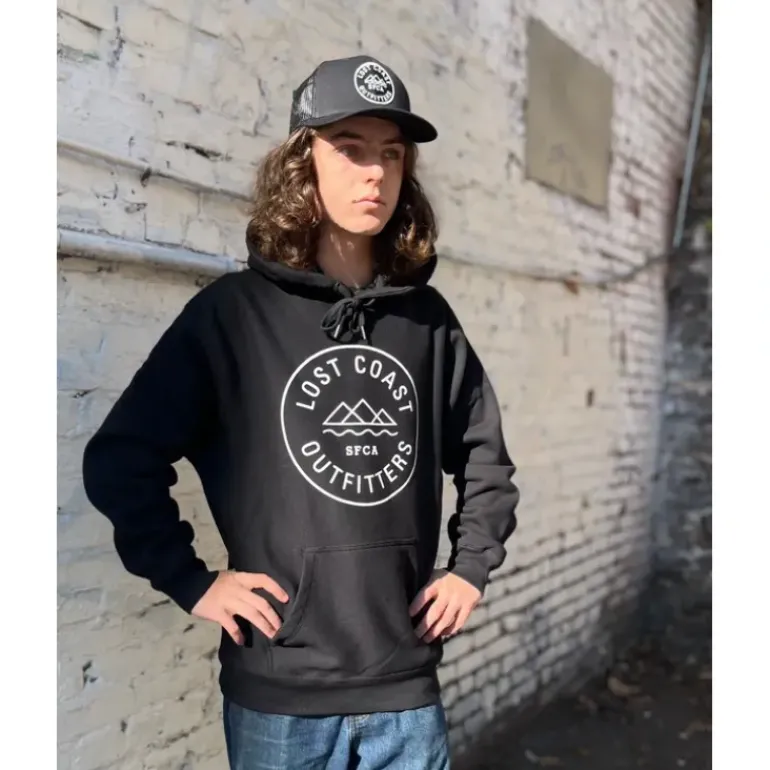 LCO Badge Hoody - Black - Your Premium Fishing Gear Store Rods Lines Baits Accessories* Shop All