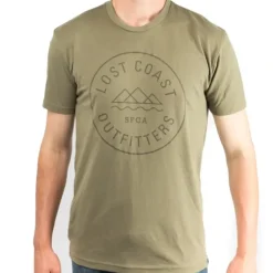 LCO Badge Shirt - Drab Olive - Your Premium Fishing Gear Store Rods Lines Baits Accessories* Shop All