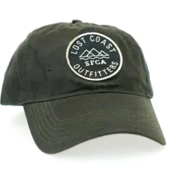 LCO Waxed Canvas Badge Hat - Loden - Your Premium Fishing Gear Store Rods Lines Baits Accessories* Shop All