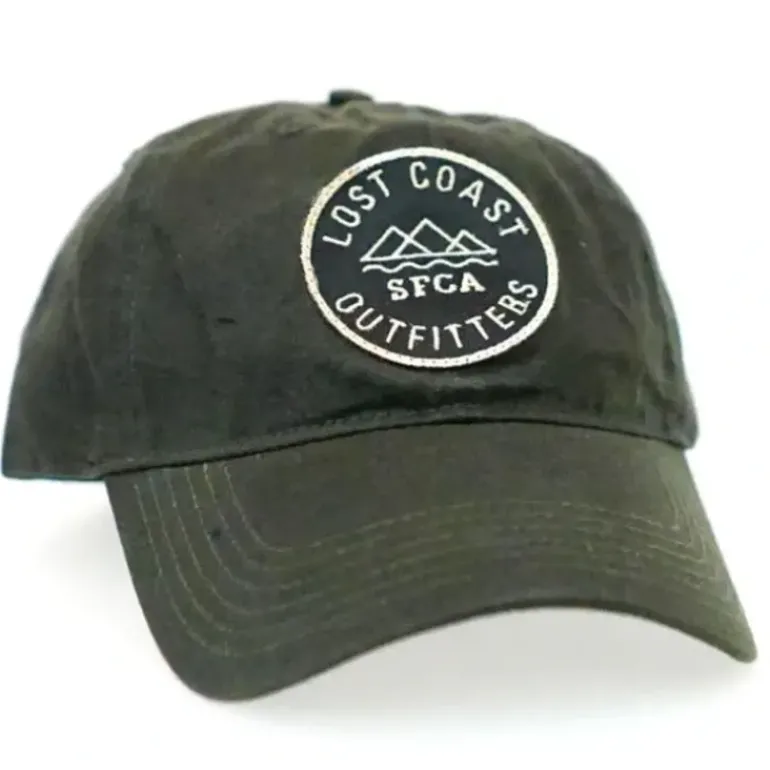 LCO Waxed Canvas Badge Hat - Loden - Your Premium Fishing Gear Store Rods Lines Baits Accessories* Shop All