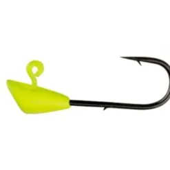 Leland Trout Magnet 5pc Jig Heads, 1/64oz, Chartreuse - Your Premium Fishing Gear Store Rods Lines Baits Accessories* Shop All