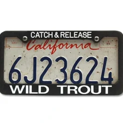 License Plate Frame Catch and Release - Your Premium Fishing Gear Store Rods Lines Baits Accessories* Shop All