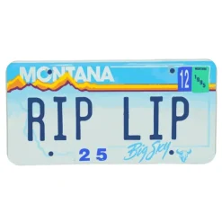 License Plate Rip Lip Sticker - Your Premium Fishing Gear Store Rods Lines Baits Accessories* Shop All