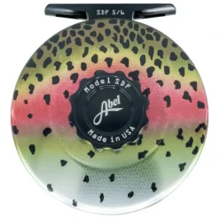 Like New Abel SDF 5/6 Native Rainbow Black Drag Knob Rosewood Handle Fly Reel - Your Premium Fishing Gear Store Rods Lines Baits Accessories* Fishing Line