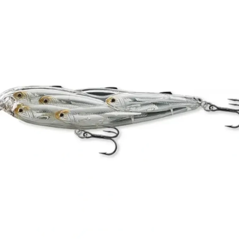 LiveTarget BaitBall Glass Minnow Topwater Walking Bait - Your Premium Fishing Gear Store Rods Lines Baits Accessories* Bait