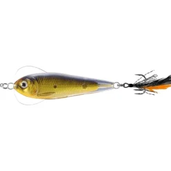LiveTarget Flutter Sardine - Jigging Spoon, 2 5/8", 1oz, Gold/Black - Your Premium Fishing Gear Store Rods Lines Baits Accessories* Shop All