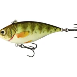 LiveTarget Yellow Perch Rattlebait 2 7/8in 5/8 oz, Glow/UV - Your Premium Fishing Gear Store Rods Lines Baits Accessories^ New