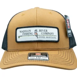 Logo 112 Caramel/Black Hat - Your Premium Fishing Gear Store Rods Lines Baits Accessories* Shop All
