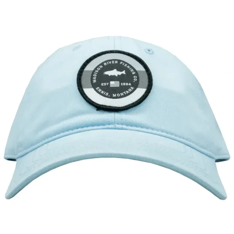 Logo Circle Patch 326 Powder Blue - Your Premium Fishing Gear Store Rods Lines Baits Accessories* Shop All