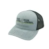 Logo 112 Heather Grey/Black Hat - Your Premium Fishing Gear Store Rods Lines Baits Accessories* Shop All