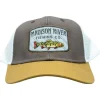 Logo Industrial Mesh Quilted Trucker Coffee/White/Lumbar - Your Premium Fishing Gear Store Rods Lines Baits Accessories* Shop All