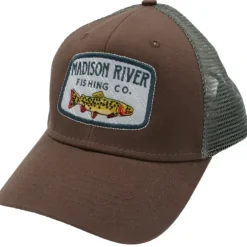 Logo Industrial Mesh Quilted Trucker Coffee Grey - Your Premium Fishing Gear Store Rods Lines Baits Accessories^ Sale