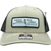 Logo 112 Khaki /Coffee Hat - Your Premium Fishing Gear Store Rods Lines Baits Accessories* Shop All