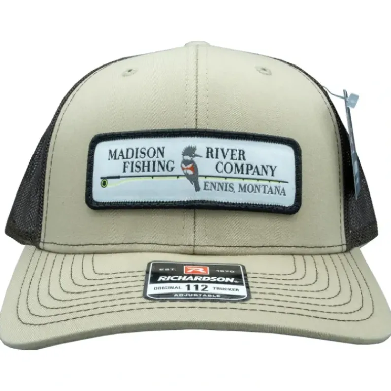 Logo 112 Khaki /Coffee Hat - Your Premium Fishing Gear Store Rods Lines Baits Accessories* Shop All