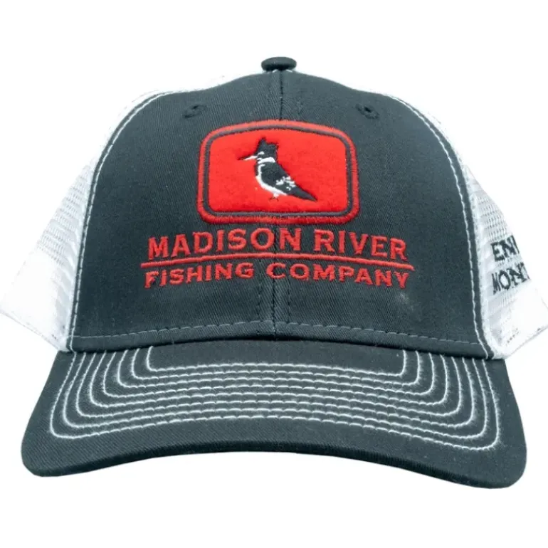 Logo Kingfisher Sideline Trucker Black/White - Your Premium Fishing Gear Store Rods Lines Baits Accessories* Fishing Line